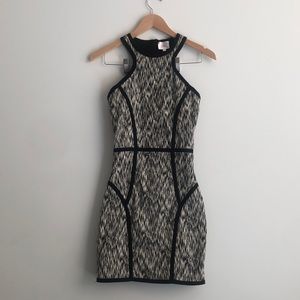 Parker racer back mini dress, size S